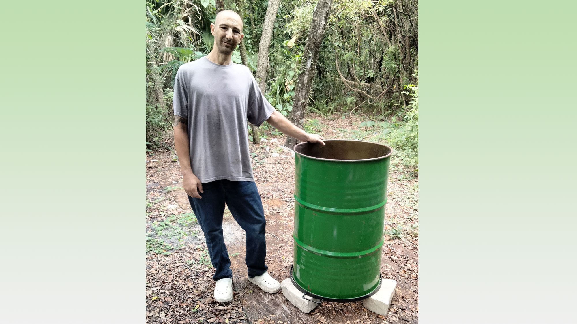 New Burn Barrel Helps Control Refuse